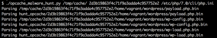 OPcache Malware Hunter